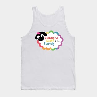 Rainbow Sheep of the Family Tank Top